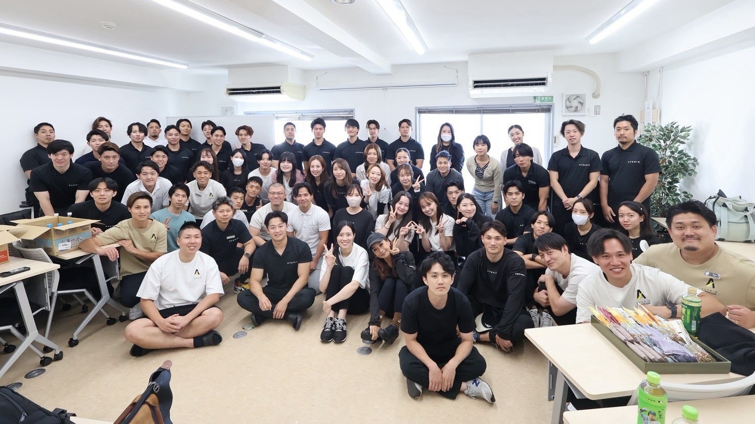 10月2日 全体ミーティングの集合写真